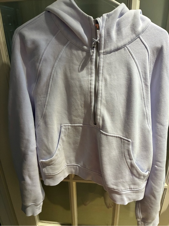 lululemon athletica Sweaters - Lulu lemon Women's Lavender Half-Zip Hoodie Sweater